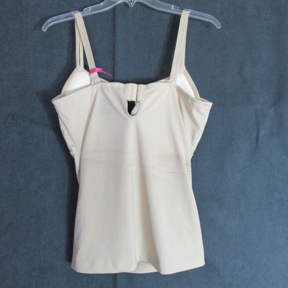 Maidenform Bra Corset Top Womens 38D Nude Lace Slimming Body Shaper Underwire - Picture 7 of 11